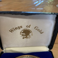 North American Hunting Club Belt Buckle Wings Of Gold – 24K Gold OPEN BOX