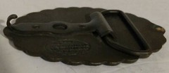 Vintage Chevrolet Salutes America BELT BUCKLE USA Bicentennial Olympics 1970&rsquo;s