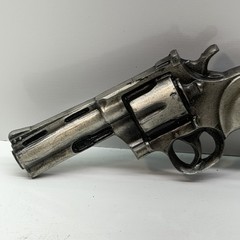 Vintage 1978 Bergamot Brass Works Revolver Pistol Gun Belt Buckle L-156 USA Mens