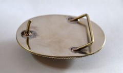 Unisex Tibetan Silver Belt Buckle waist trap Turquoise Coral Clasp K2