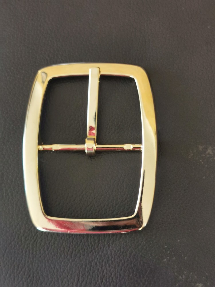 BELT BUCKLES 10993 2.5&Prime;X2&Prime; Gold Plated Made in Italy