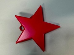 Pink Girlie Star Shaped Cutout Kids Women&rsquo;s Fun Bright Large Belt Buckle