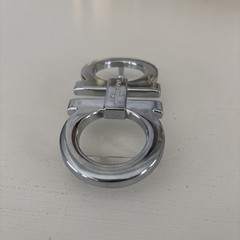 Salvatore Ferragamo Silver Tone Belt Buckle For 2 Inch Belts – Good