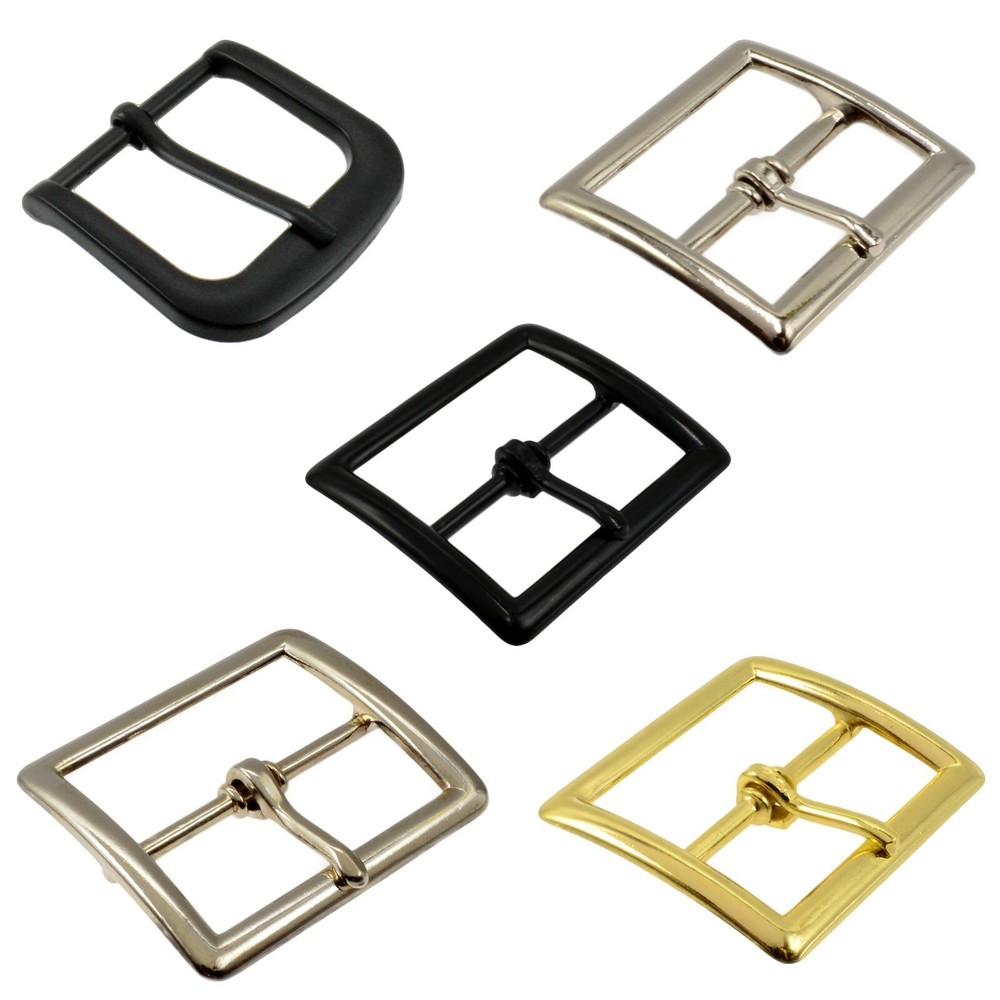 Replacement Belt Buckle Black Brass Chrome Garrison Work Duty Belt Choice Size