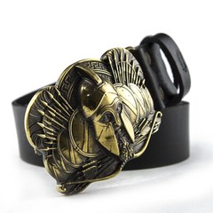 Belt buckle Spartan, Ancient Greece warrior military brass belt buckle
