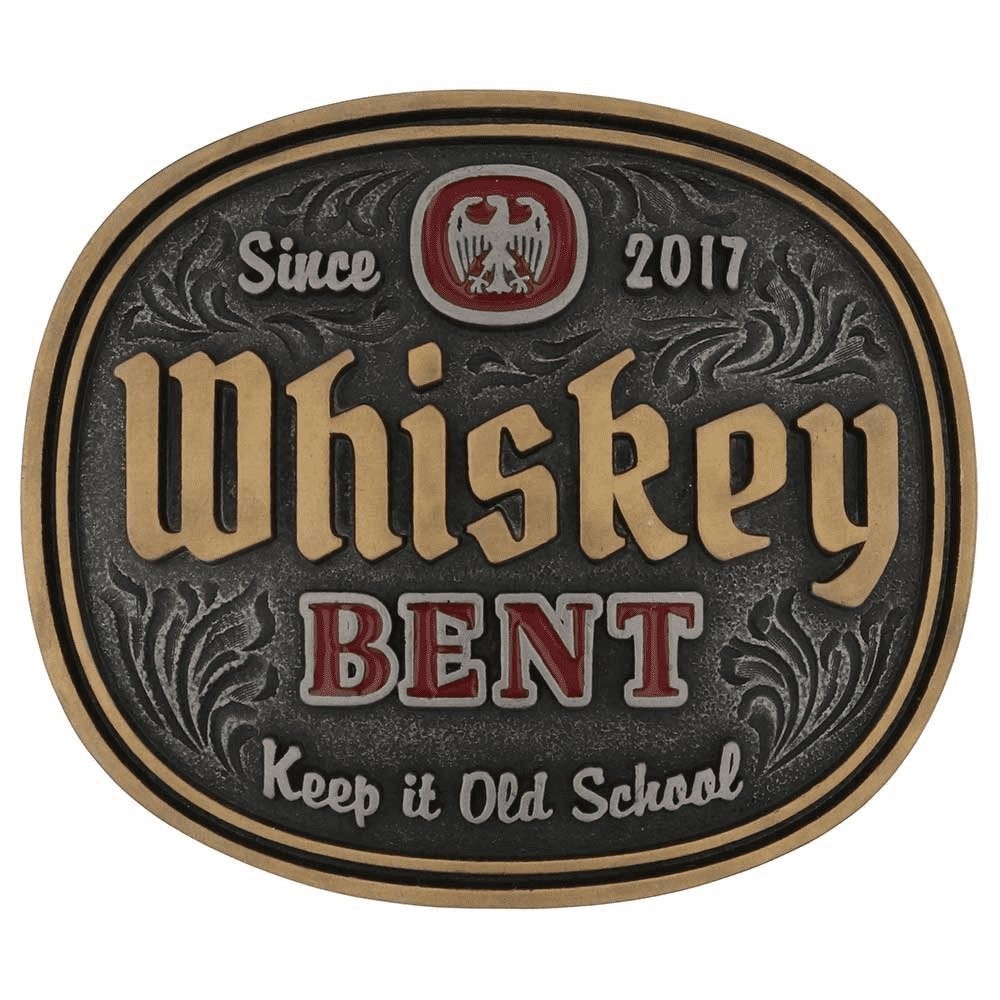 Montana Silversmiths Whiskey Bent Keepit Old School – Acc Buckle – A1018Wr