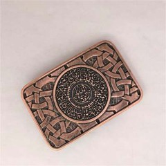 Muslim Amulet Talisman for Good Luck Symbol Buckle for Belt Arabic Belt Close