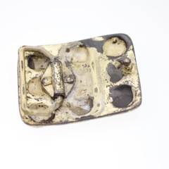 Studded Octopus Suction Cup Bubbles Belt Buckle Gold Interchangeable Buckle GS5114