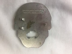 Sons of Anarchy belt buckle AS IS – Missing Metal Loop On Back