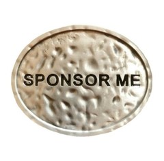 Sponsor Me Funny Belt Buckle