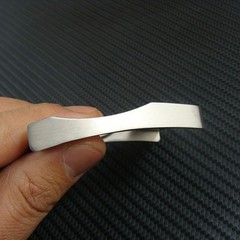Titanium Pin Single Tongue Buckle Anti allergy Belt Buckle for 1.5&Prime; Belt Z295A