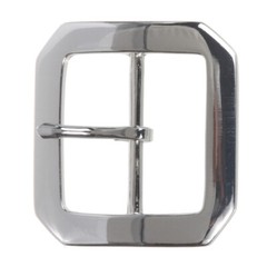 1 3/4&Prime; (45 mm) Nickel Free Center Bar Single Prong Octagon Belt Buckle
