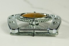 Horseshoe western belt buckles for men brown oval agate stone