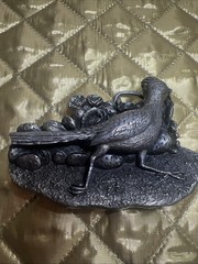 1980 Roadrunner Belt Buckle Bergamot Brass D-149 Made in USA