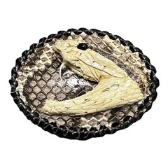 Rattle Snake Buckle Western Cowboy Style hebilla piton víbora Vaquero