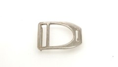 Hermes Etrier Buckle Belt 32mm Rudium Plated