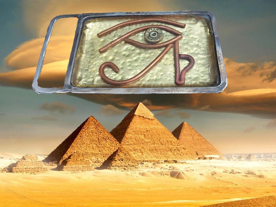 EYE of RA 9mm Belt buckle – RT ARTISAN WORKS
