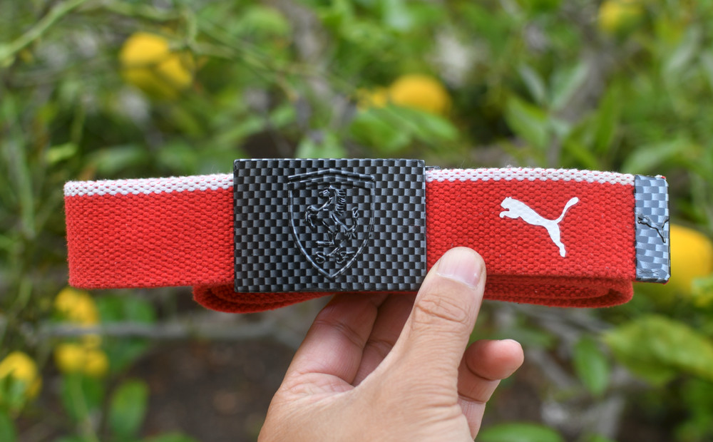 Puma Ferrari Poly Web Belt Metal Web Metal Buckle. Me SIZE : 33