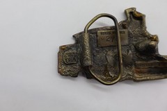 Vintage 1981 American Buckle Co. Train Engine #165 Belt Buckle Made in USA