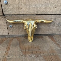 Longhorn Steer Cow/Bull Horns Belt Buckle Animal Skull Roper Gift