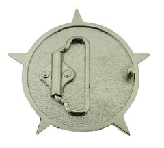 Classic Multicolor Star Belt Buckle Metal Plain Finished Punk Heavy Rock Unisex