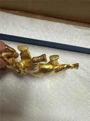 Vintage Golden Elephant Belt Buckle