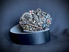 « Salvaged Kingdom » Ind. OOAK Mixed Metal Artisan Belt Buckle – Darren McNeese