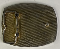 Large Metal “100th Anniversary Statue of Liberty” 3” Rectangle Belt Buckle