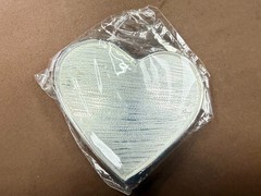 Beautiful Heart Shaped Textured Silver Color Ladies Soaked Project Belt Buckle