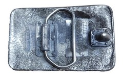 3&Prime; Wide Pewter Belt Buckle Mac Pro Tools Limited Ed 3rd in Series fits 2&Prime; Belts