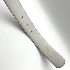 GUCCI Pre-Owned Belt Interlocking Leather Black