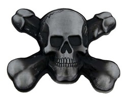 skull crossbones belt buckle halloween costume cosplay new men women fashion cow