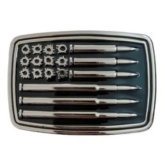 LKKLUYIC Western Belt Buckles for Men Cowboy Buckle Large, Silver