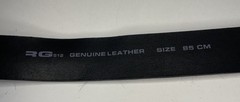 RG 512 NATURAL COW HIDE PEWTER BUCKLE “MAKE YOUR OWN DESTINY “ 85CM