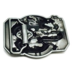 Oriental Dragon Belt Buckle Western Cowboy Motorcyclist (DRGN-02-B)