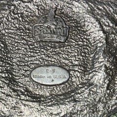 Siskiyou Men&rsquo;s Western Oval Metal Belt Buckle Green Silver Engraved Floral E-3