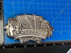Four Aces Playing Card Game ALL SSSSSSSSSS! Casino Gambling Jeweled Belt Buckle