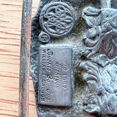 vintage siskiyou Id rather be hunting pewter silver belt buckle deer ducks usa
