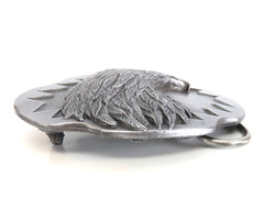 1990 Arroyo Grande #AG44 Eagle Head Belt Buckle USA