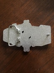Hustla Hustler Funny Money Sign XXX Joke Pimp Metal Unisex Men’s Belt Buckle