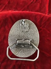 The Great American Buckle Co. Novelty Belt Buckle Made In USA Fish America Limit