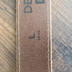Levi Denizen belt L 36-40 light Brown Tan Distressed Adjustable
