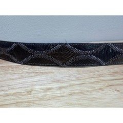 Justin Genuine Lizard Made in USA Belt Size 36 No Buckle