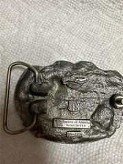 RailRoads of the World Belt Buckle, Buckles of America BA-220