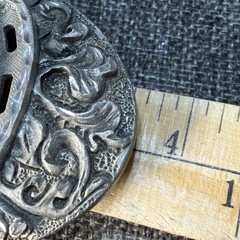 Ornate Womens Western Oval Belt Buckle Horseshoe Buckle 2002 Enchantment USA