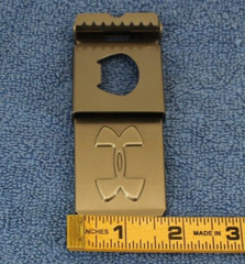 UNDER ARMOUR GRIP AUTO LOCK BELT BUCKLE CLOTH AND CANVAS BELTS 1.5&Prime; BRUSHED NICK