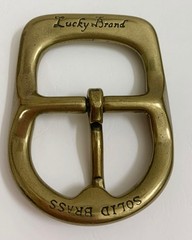 Lucky Brand Heavy Solid Brass Replacement Belt Buckle