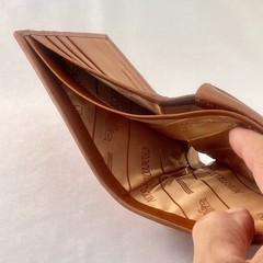 Natural Genuine Alligator Crocodile Leather skin Men Bifold Wallet Handmade 11