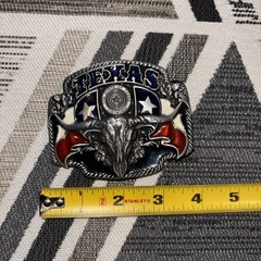 Texas State Flag Metal Fashion Belt Buckle