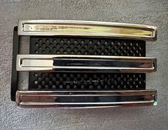 adidas Logo Metal Belt Buckle, Interchangeable Clamp Closure, 1.5in, Silver